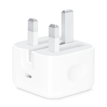 Apple 20W USB-C 3-Pin Adapter | Fast Charging | NFC Feature | Free Cable